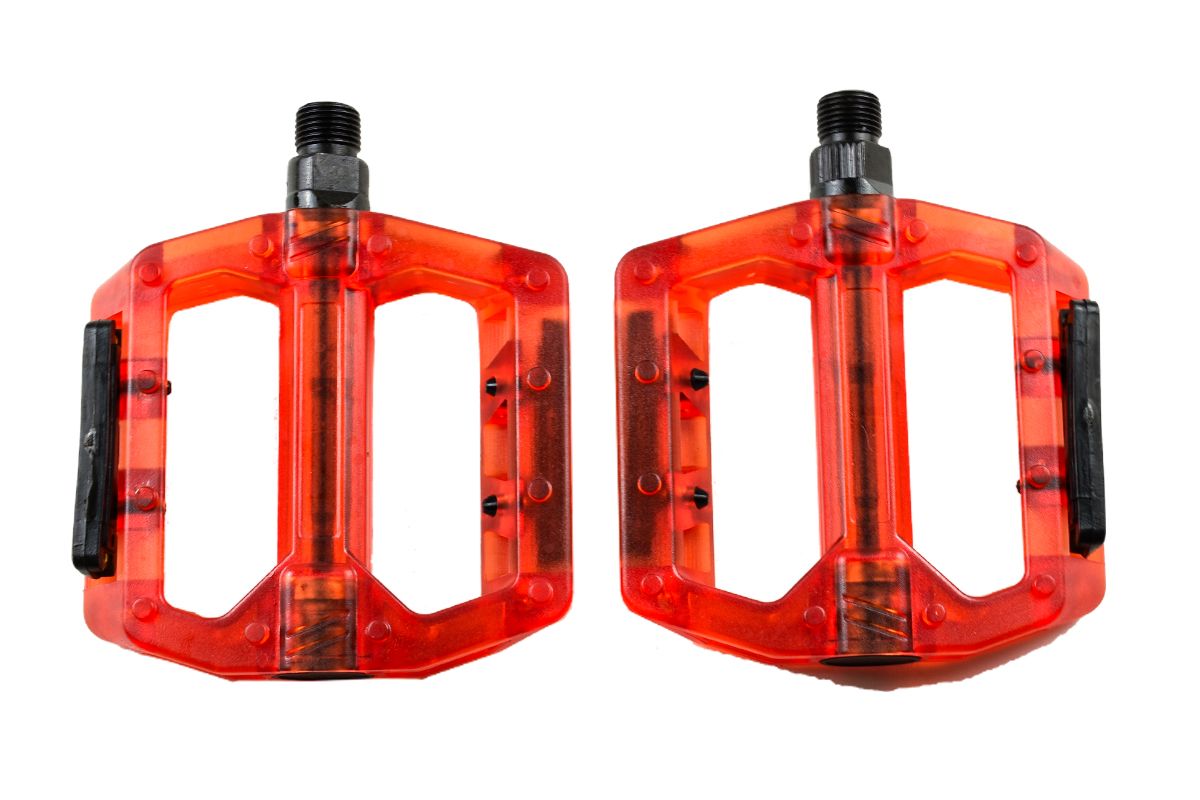 Педали FEIMIN FP-801red,110*100мм,BMX,база пластик,стальная ось,327гр,красные,подшипник Педали FEIMIN FP-801red,110*100мм,BMX,база пластик,стальная ось,327гр,красные,подшипник